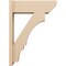 Ekena Millwork 7 1/2-in W x 22-in D x 30-in H Balboa Slat Rough Cedar Woodgrain TimberThane Outlooker, Primed Tan OUTUR075X22X30BOA24RCPR - alternate 2